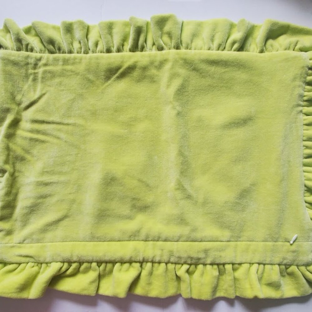 NEW Velvet Ruffle Throw pillows - Picture 7 of 11